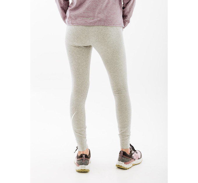 Жіночі Легінси Nike HR TGHT SWSH Сірий S (7dDV7795-063 S)