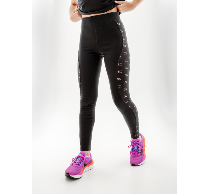 Жіночі Легінси Nike W NSW AIR HR TGHT Чорний L (7dDV8056-010 L)