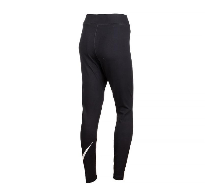 Жіночі Легінси Nike HR TGHT SWSH Чорний L (7dDV7795-010 L)