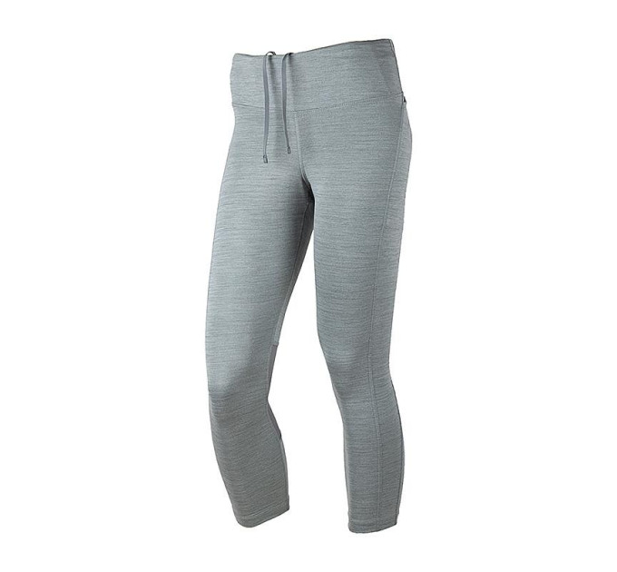 Жіночі Легінси Nike W NK DF FAST CROP Сірий XS (7dCZ9238-084 XS)