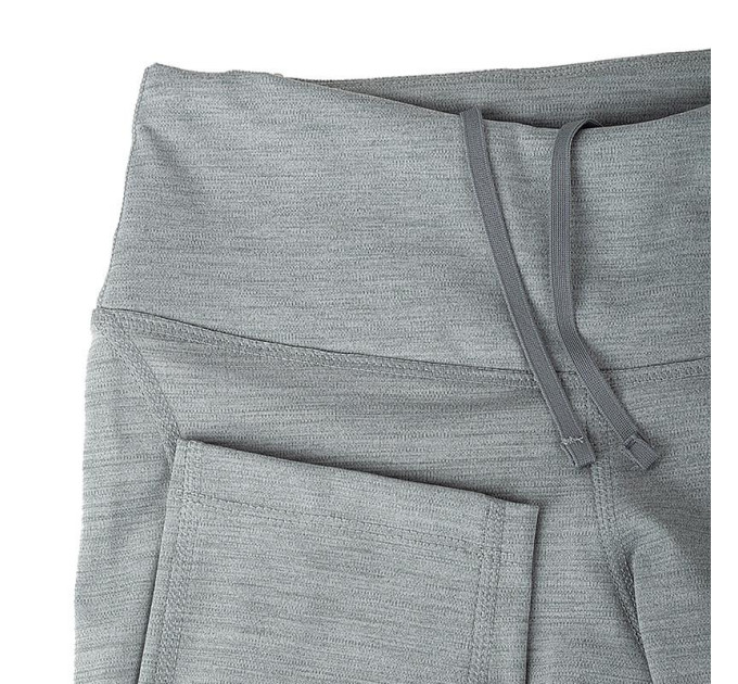 Жіночі Легінси Nike W NK DF FAST CROP Сірий XS (7dCZ9238-084 XS)