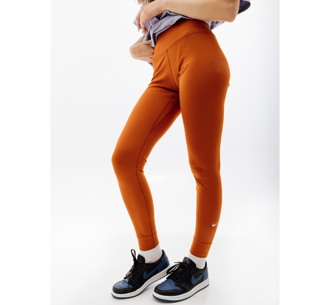 Жіночі Легінси Nike W NK ONE DF MR TGT Помаранчевий XS (7dDD0252-246 XS)