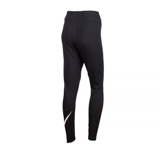 Жіночі Легінси Nike HR TGHT SWSH Чорний S (7dDV7795-010 S)