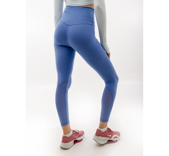 Жіночі Легінси Nike ONE DF HR 7/8 TIGHT Блакитний S (7dDV9020-450 S)