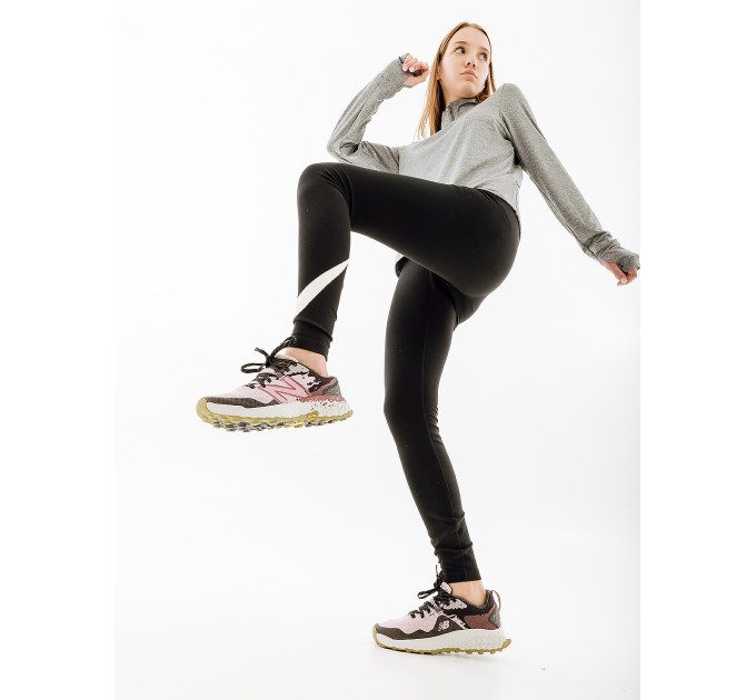 Жіночі Легінси Nike HR TGHT SWSH Чорний XS (7dDV7795-010 XS)