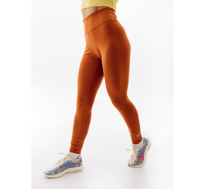 Жіночі Легінси Nike W NK ONE DF MR 7/8 TGT Помаранчевий S (7dDD0249-246 S)