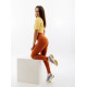 Жіночі Легінси Nike W NK ONE DF MR 7/8 TGT Помаранчевий S (7dDD0249-246 S)