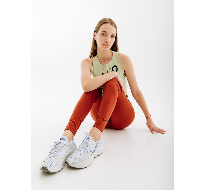 Жіночі Легінси Nike CLUB HW LGGNG Помаранчевий S (7dDM4651-832 S)