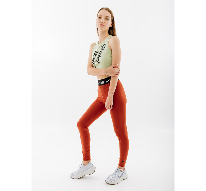 Жіноча Майка Nike CROP TANK GRX Зелений M (7dFB5261-343 M)