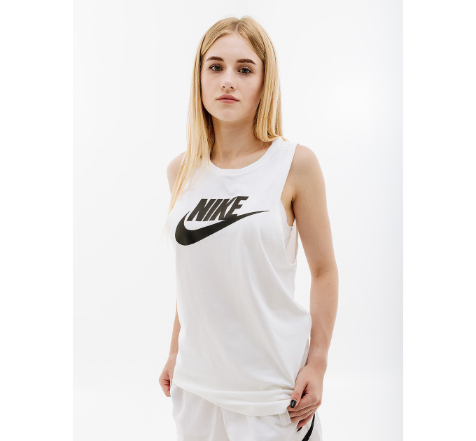 Жіноча Майка Nike W NSW TANK MSCL FUTURA NEW Білий XS (7dCW2206-100 XS)
