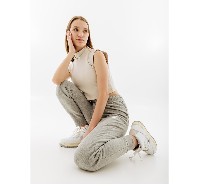 Жіноча Майка Nike CROP TANK Бежевий S (7dFB8343-104 S)