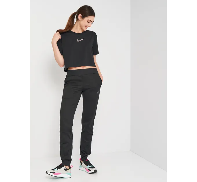 Жіночі спортивні штани Jоma Mare Чорний 2XS (900016.100 2XS)