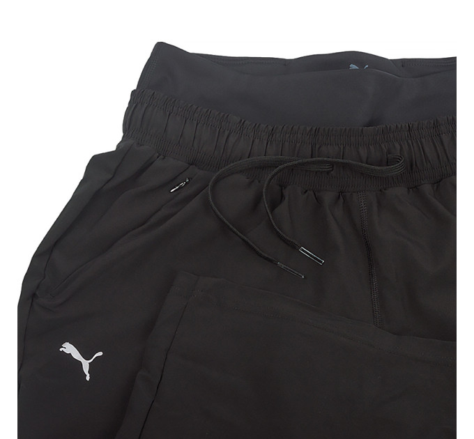 Жіночі Штани Puma Modest Activewear Wide Leg Чорний S (52178901)