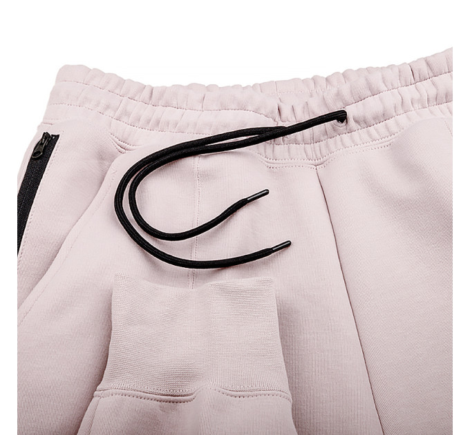 Жіночі Штани Nike W TCH FLC MR JGGR Бежевий M (7dFB8330-019 M)