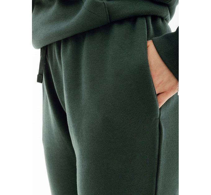 Жіночі Штани Nike NS CLUB FLC SHINE MR PANT Зелений XS (7dFB8760-328 XS)