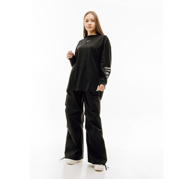 Жіночі Штани Nike W WVN OS PANT HR SW Чорний S (7dFV4969-010 S)
