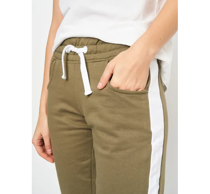Жіночі спортивні штани Joma Urban Street Хакі S (901502.472)