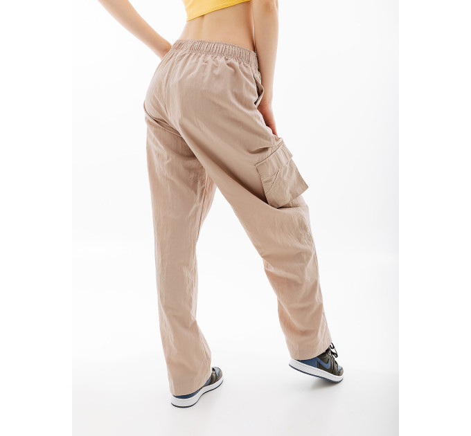 Жіночі Штани Nike W NSW ESSNTL WVN HR PNT CARGO Бежевий L (7dDO7209-272 L)