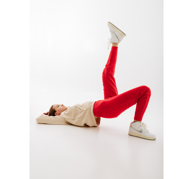 Жіночі Штани Nike CLUB FLC PANT TIGHT Червоний XS (7dDQ5174-657 XS)