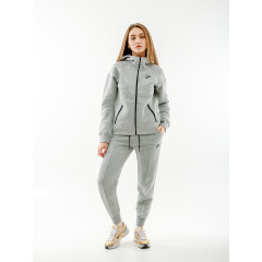 Жіночі Штани Nike NS TCH FLC MR JGGR Сірий S (7dFB8330-063 S)