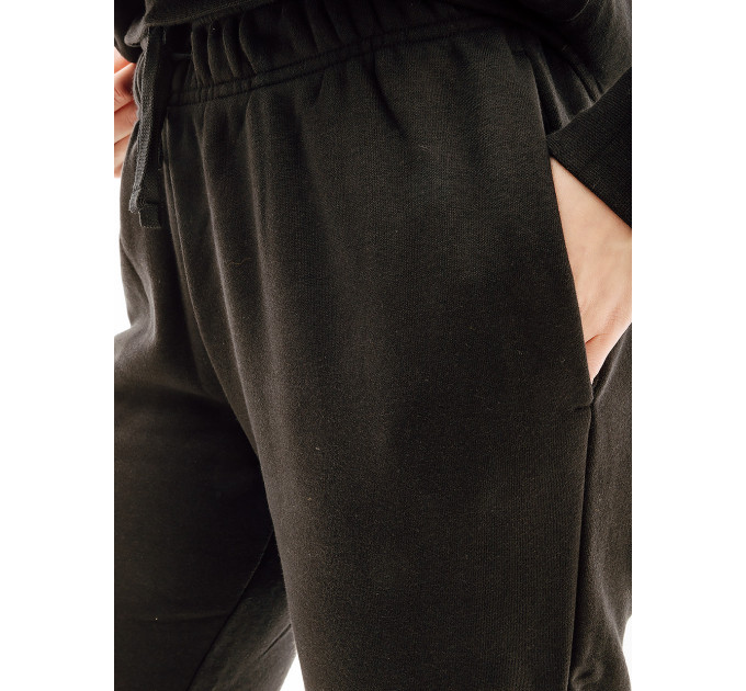 Жіночі Штани Nike NS CLUB FLC SHINE MR PANT Чорний L (7dFB8760-010 L)