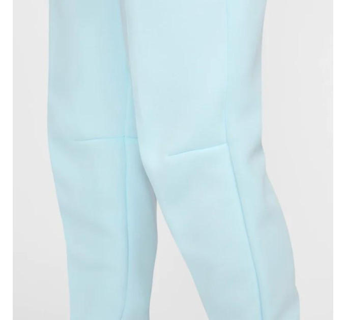 Жіночі Штани Nike W NSW TCH FLC MR JGGR Блакитний S (7dFB8330-474 S)