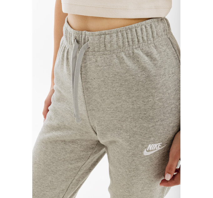 Жіночі Штани Nike CLUB FLC PANT TIGHT Сірий L (7dDQ5174-063 L)