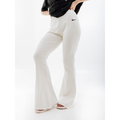 Жіночі Штани Nike W NSW RIB JRSY PANT Білий S (7dDV7868-133 S)