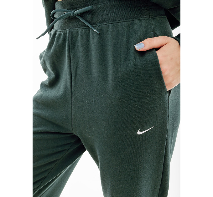 Жіночі Штани Nike ONE DF JOGGER PANT Зелений L (7dFB5434-328 L)