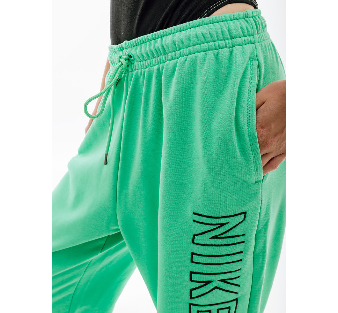Жіночі Штани Nike W NSW FT OS HR JOGGER SW Зелений L (7dFJ4922-363 L)