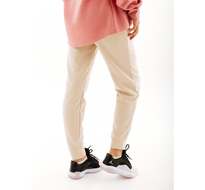 Жіночі Штани Nike CLUB FLC PANT Бежевий S (7dDQ5191-126 S)