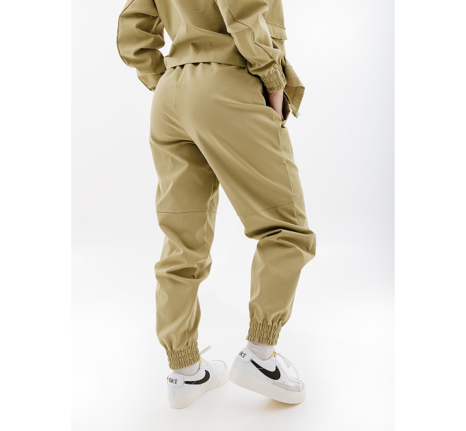Жіночі Штани Nike W NSW SWSH PANT WVN Хакі L (7dFD1131-276 L)