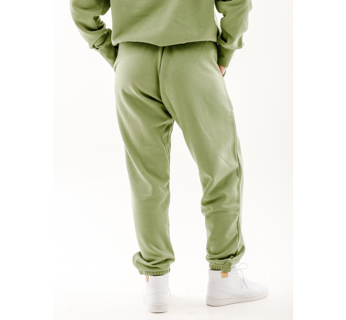 Жіночі Штани Nike NS PHNX FLC HR OS PANT PRNT Зелений M (7dFN7716-386 M)