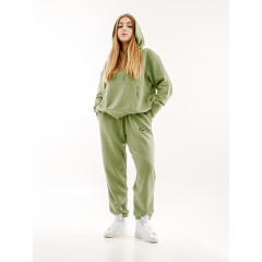 Жіночі Штани Nike NS PHNX FLC HR OS PANT PRNT Зелений M (7dFN7716-386 M)