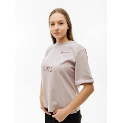 Жіноча Футболка Nike W TEE CLASSICS BOXY Бежевий XS (7dFQ6600-019 XS)