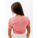 Жіноча Футболка Nike W NSW TEE ESSNTL SLIM CRP LBR Рожевий M (7dFB2873-611 M)