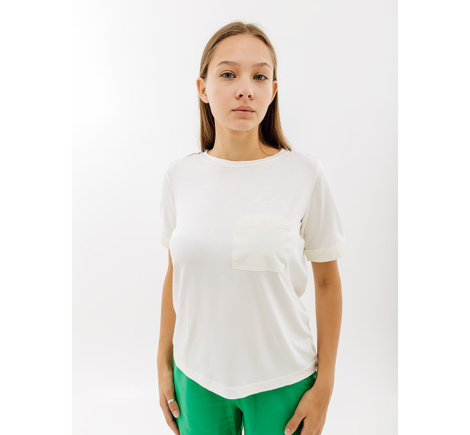 Жіноча Футболка AUSTRALIAN GOLD TAPE JERSEY V TEE Білий L (7dLSDTS0028-3001 L)