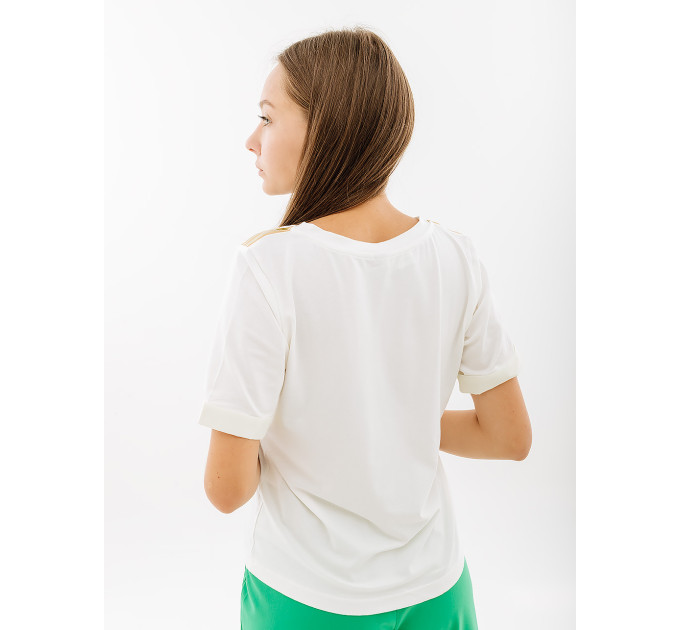 Жіноча Футболка AUSTRALIAN GOLD TAPE JERSEY V TEE Білий L (7dLSDTS0028-3001 L)