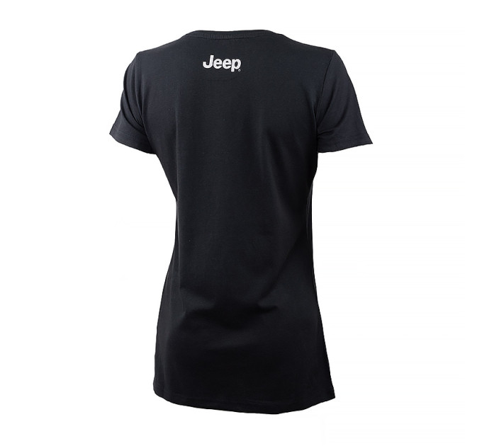 Жіноча Футболка JEEP T-SHIRT STAR Botanical Print J22W Чорний XS (O102614-B000 XS)