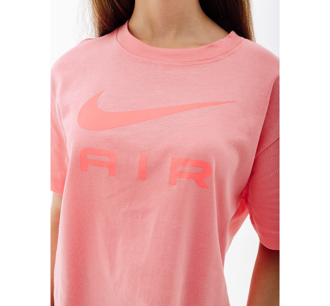 Жіноча Футболка Nike W NSW TEE AIR BF Рожевий XS (7dDX7918-611 XS)