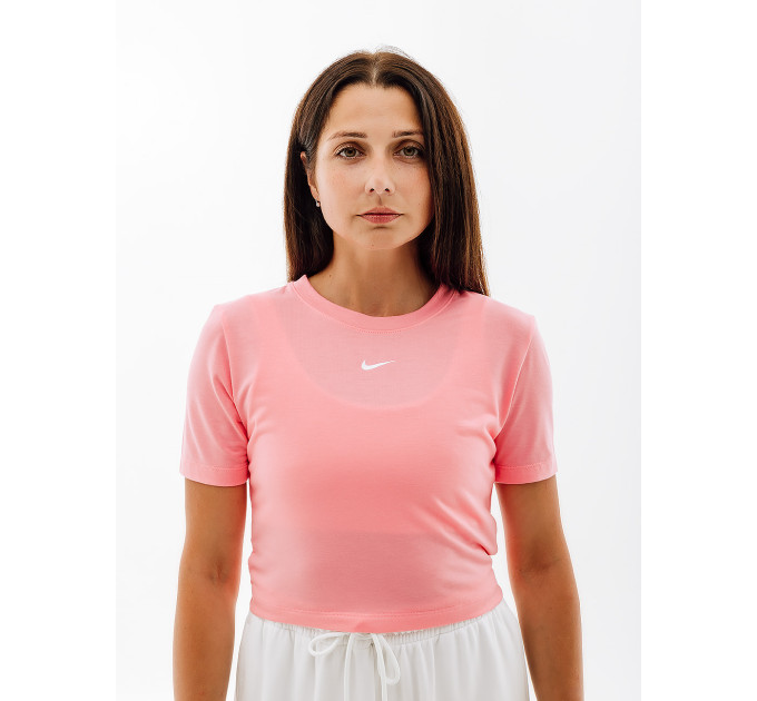 Жіноча Футболка Nike W NSW TEE ESSNTL SLIM CRP LBR Рожевий S (7dFB2873-611 S) Жіноча Футболка Nike W NSW TEE ESSNTL SLIM CRP LBR Рожевий S (7dFB2873-611 S)