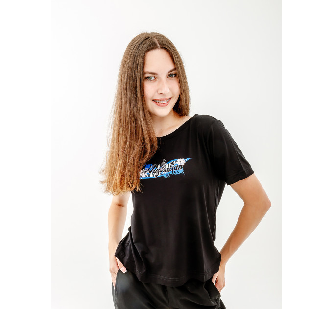 Жіноча Футболка AUSTRALIAN LOGO FLOWERS TEE JERSEY V Чорний 2XL (7dLSDTS0027-003 2XL) Жіноча Футболка AUSTRALIAN LOGO FLOWERS TEE JERSEY V Чорний 2XL (7dLSDTS0027-003 2XL)
