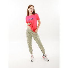 Жіноча Футболка AUSTRALIAN LOGO FLOWERS TEE JERSEY V Рожевий M (7dLSDTS0027-227 M)