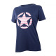 Жіноча Футболка JEEP T-SHIRT OVERSIZE STAR Striped Print Turn Синій S (O102613-A184 S)
