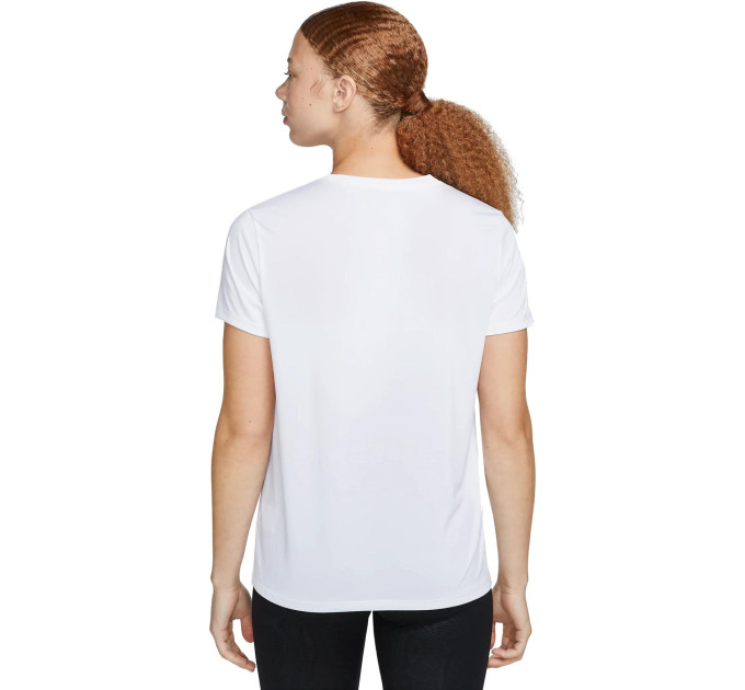 Жіноча Футболка Nike DF RLGD SS TEE Білий S (DX0687-100 S)