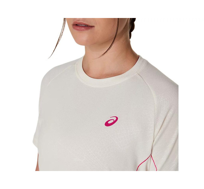 Футболка жіноча Asics GAME ALL OVER PRINT SS TOP CREAM (S) 2042A385-100 S
