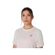 Футболка жіноча Asics GAME ALL OVER PRINT SS TOP CREAM (S) 2042A385-100 S