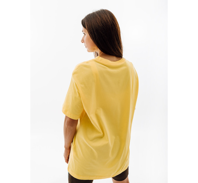 Жіноча Футболка Nike W NSW ESSNTL TEE BF LBR Жовтий XS (7dDN5697-795 XS)