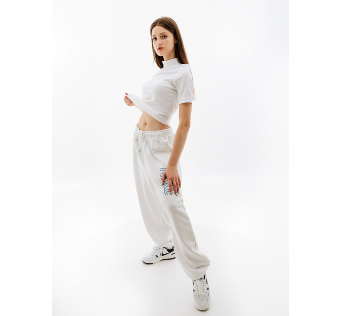 Жіноча Футболка Nike W NSW ESSNTL RIB MOCK SS TOP Білий XS (7dDV7958-100 XS)