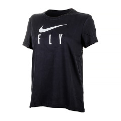 Жіноча Футболка Nike W NK DF SWOOSH FLY GRX TEE Чорний S (7dFQ6606-010 S)